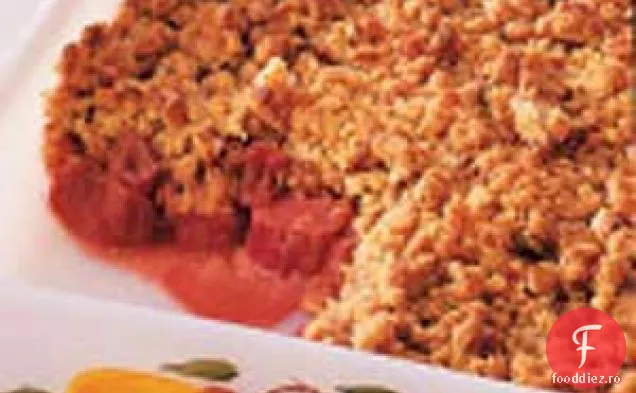 Rubarbă Granola Crisp