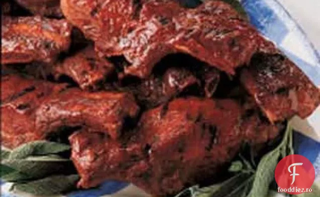 Barbecued Salvie Spareribs
