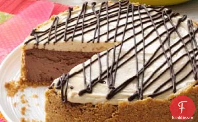 Cheesecake Cu Unt De Arahide Fericit-Ciocolată