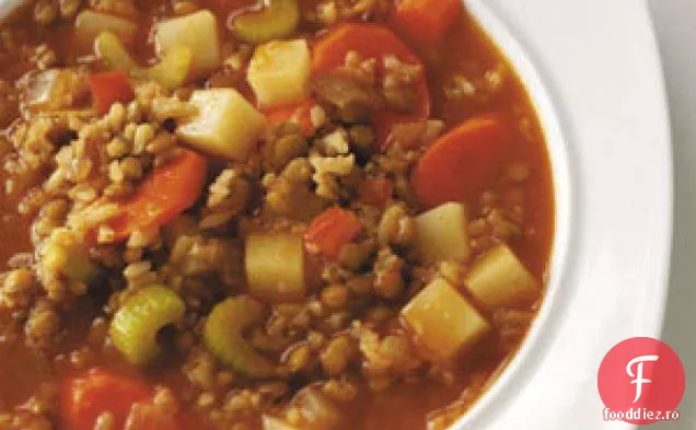 Supă De Legume Cu Linte
