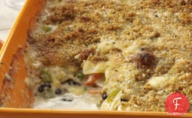 Cartofi vegetarieni gratinati