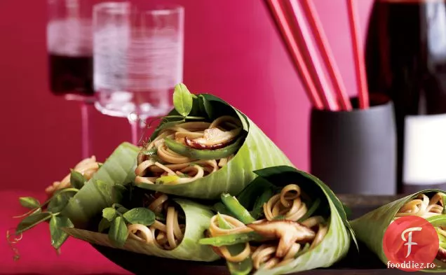 Shiitake-și-Scallion Lo Mein