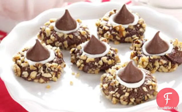 Cookie-Uri Cu Amprente De Ciocolată