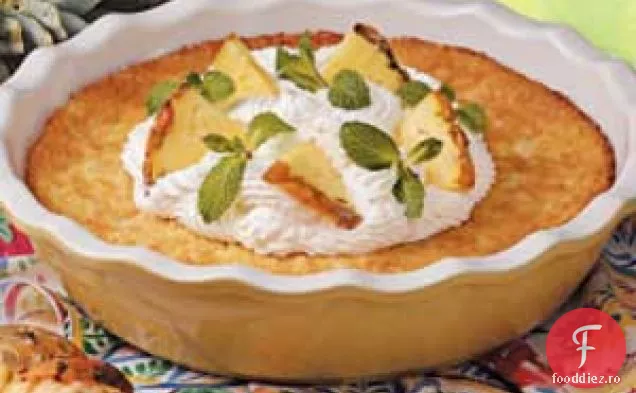 Plăcintă Cu Ananas Fără Crustă