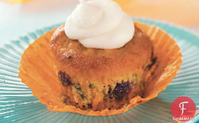 Cupcakes Cu Afine Cu Morcovi