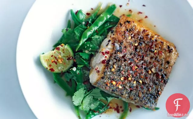 Barramundi dulce și acru în stil thailandez