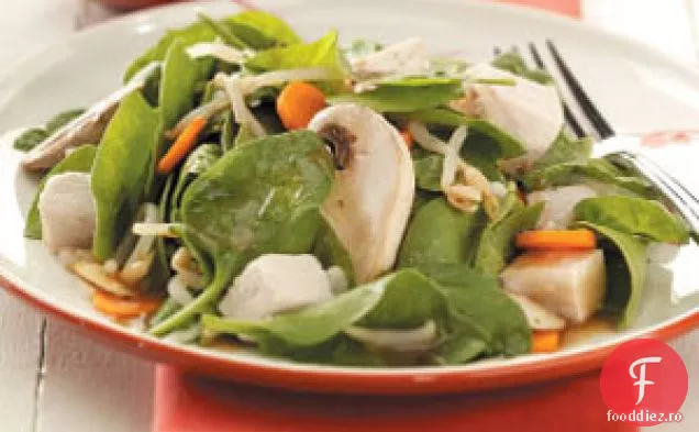 Salată Chineză De Spanac-Migdale