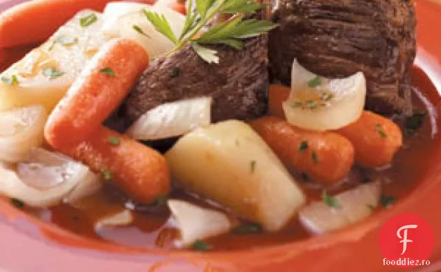 Friptură De Oală De Usturoi