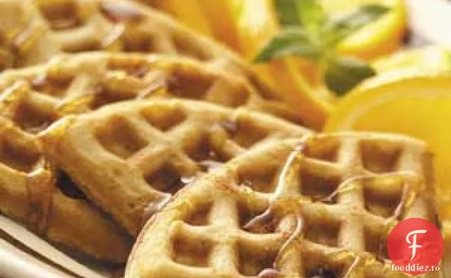 Vafe Cu Pecan Portocaliu