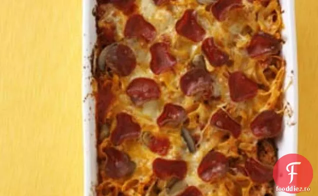 Pepperoni Pizza Caserola