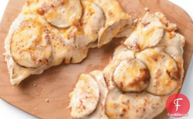 Pizza Cu Brânză De Cartofi