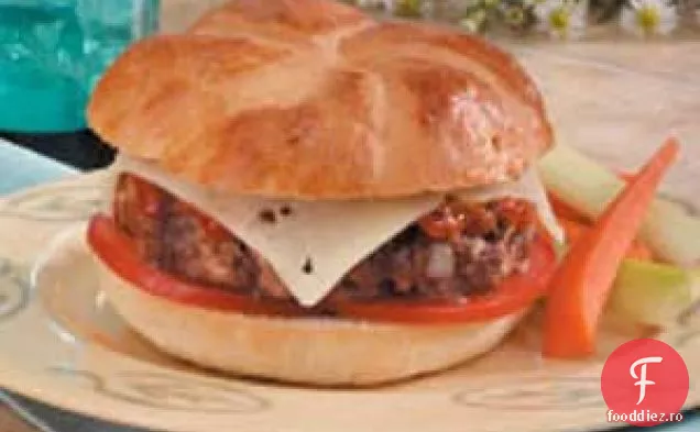 Burgeri De Carne De Vânat La Cuptor
