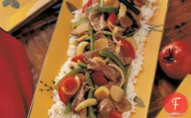 Friptură și legume