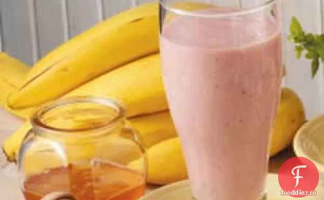 Piureuri De Căpșuni Cu Banane