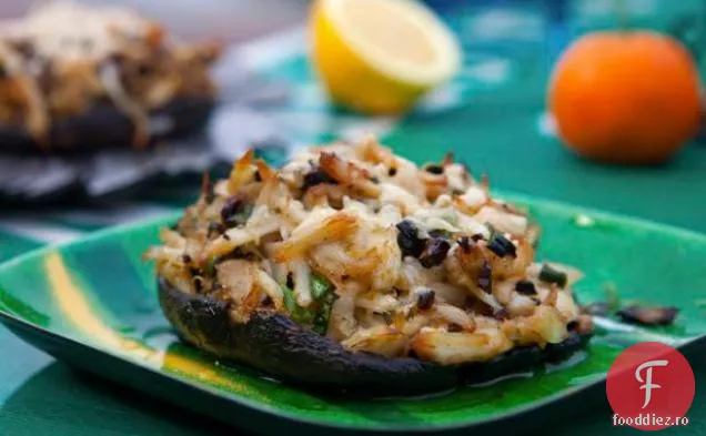 Portobellos Umplute Cu Crab