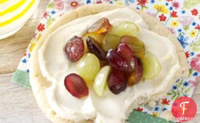 Tartele De Struguri Cu Picături De Portocale