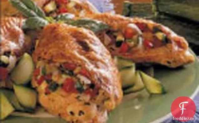 Pui Umplut Cu Dovlecei
