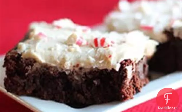 Kahlua Peppermint Brownies