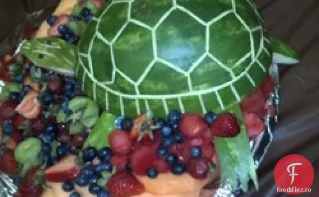 Salată De Fructe Cu Pepene Verde