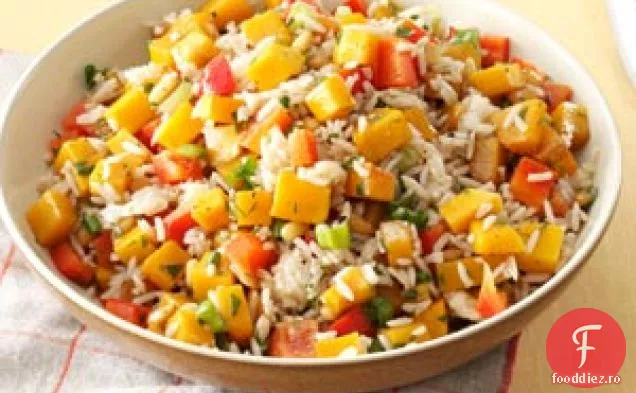 Salată Prăjită De Dovlecei Și Orez