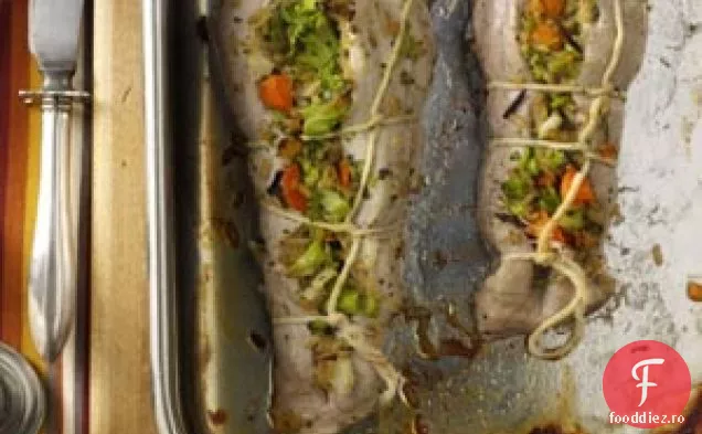 Filete de porc cu orez sălbatic