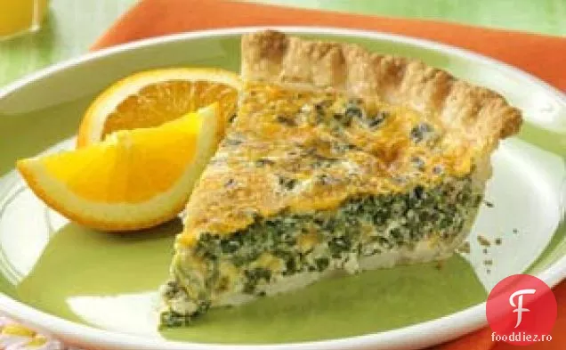 Quiche Cu Bacon De Spanac