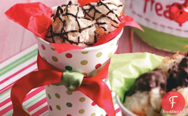 Macaroane Cu Macadamia Triplă Cu Nucă De Cocos