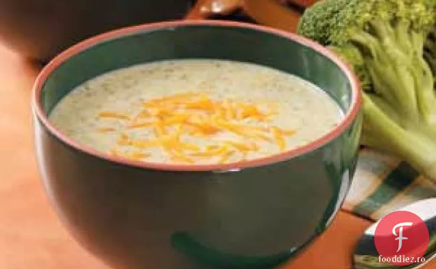 Cremă de supă de brânză Broccoli