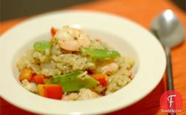 Risotto Cu Fructe De Mare Cu Lămâie