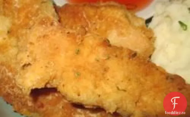 Piept De Pui Fraged La Tigaie