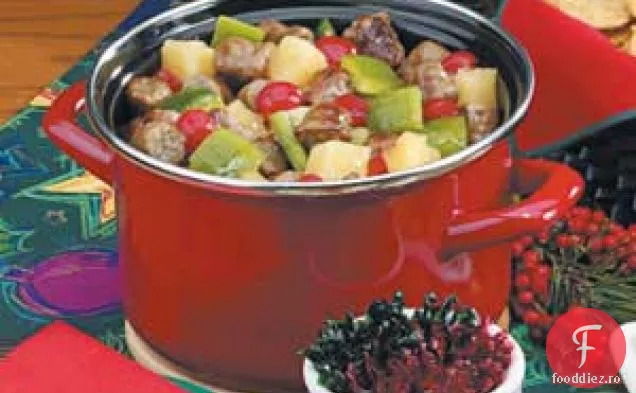 Cârnați Dulci Și Acri