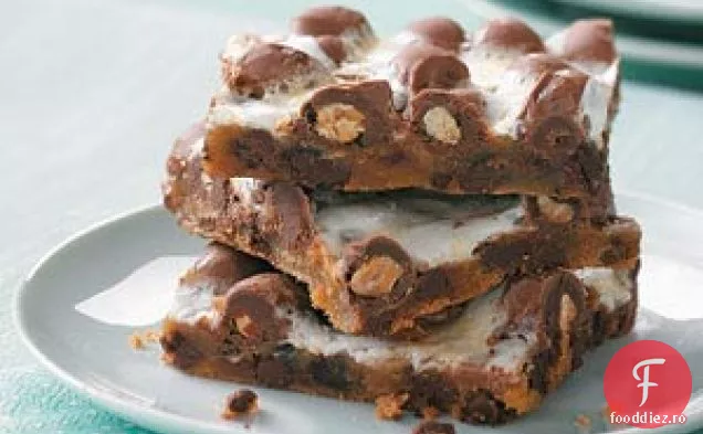 Gooey Ciocolată-Arahide Baruri