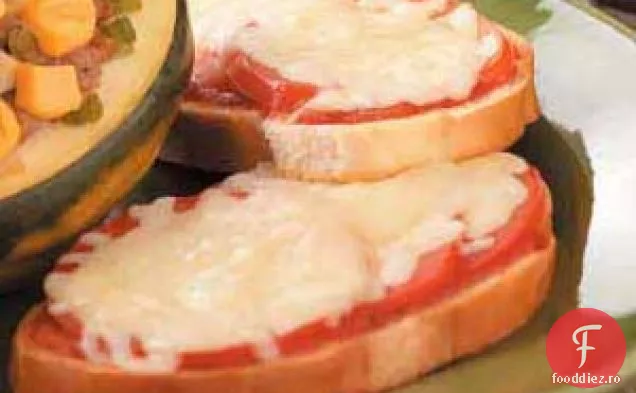 Sandvișuri Cu Brânză De Roșii