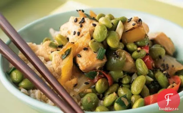 Castron Edamame Cu Pui De Susan