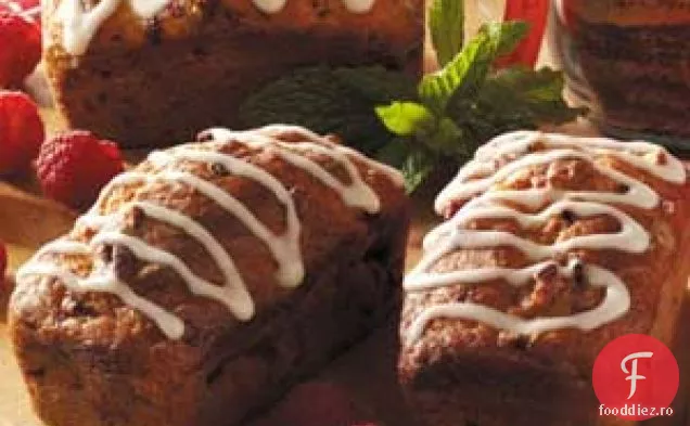 Zmeură-Pecan Mini Pâini