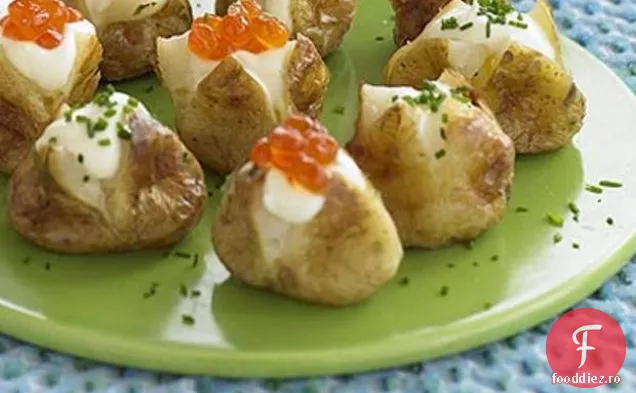 Mini Roasties Cu Crème Fraîche
