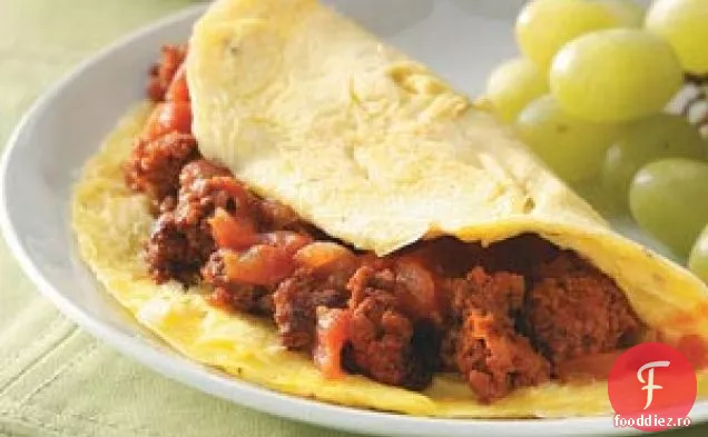 Omletă Cu Salsa Chorizo