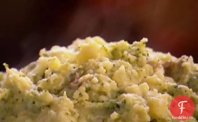 Cartofi zdrobiți și Broccoli