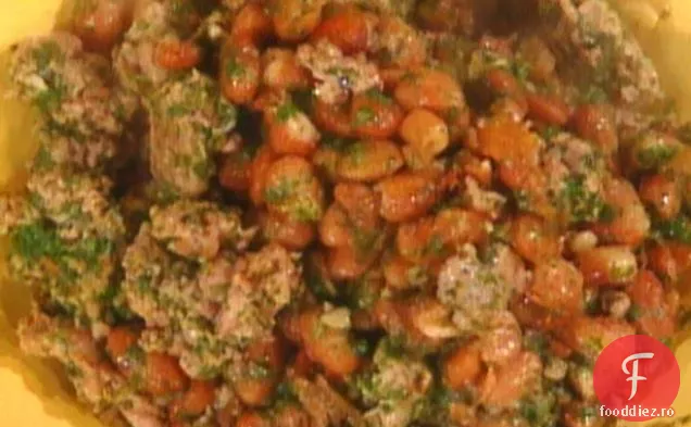 Zampone e Fagioli: cârnați și fasole
