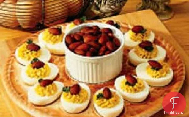 Ouă Deviled De Migdale