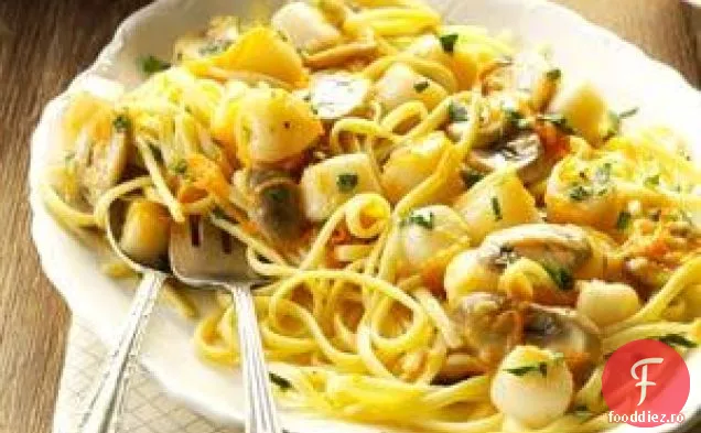 Scoici cu Linguine