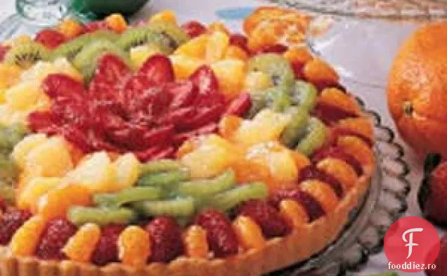 Tarta Cu Fructe De Ciocolata Alba