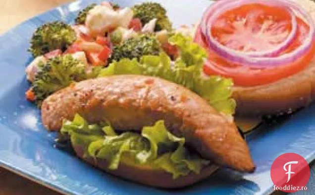 Sandvișuri Cu Filet De Curcan