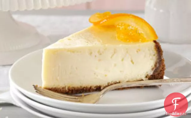 Cheesecake Elegant Cu Flori De Portocal