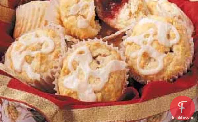 Brioșe Dulci Cu Zmeură