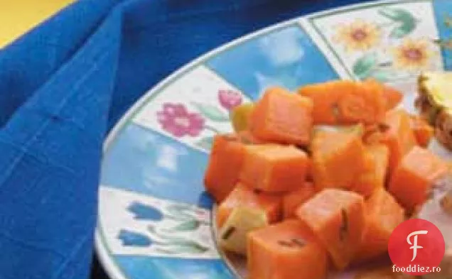 Cartofi Dulci Cu Usturoi La Cuptor