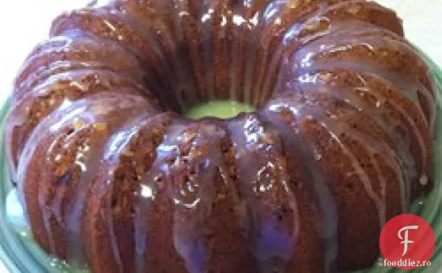 Tort De Banane Cu Glazură De Caramel