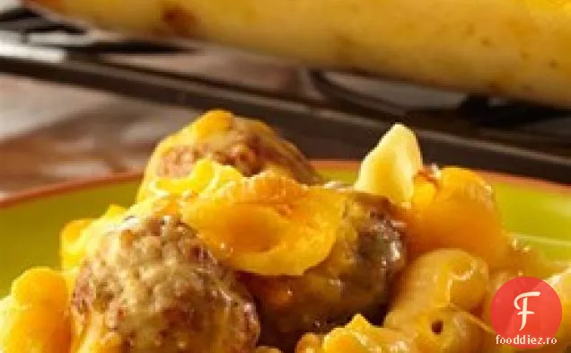 Cheeseburger Mac și brânză