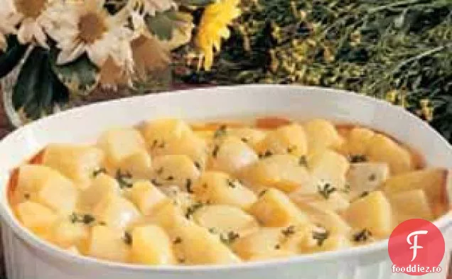 Cartofi Gratinați