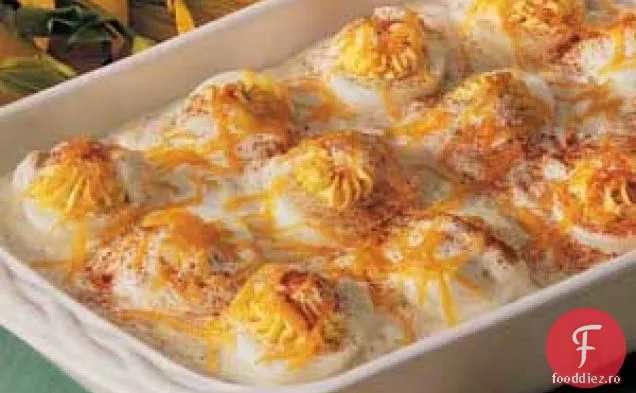 Ouă Umplute La Cuptor